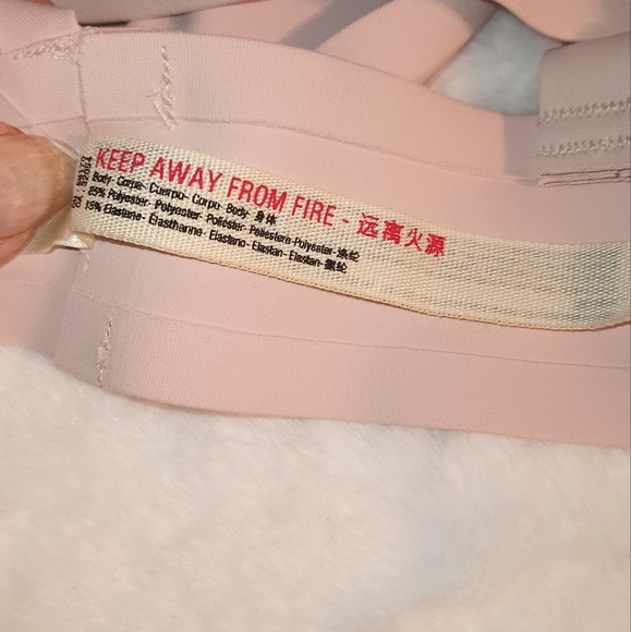 Free People Erin Neo Plunge Scuba Bralette Mooncake Small (NWOT) - Picture 6 of 9